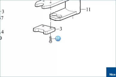 Screw METRO (V6X8B.5102)