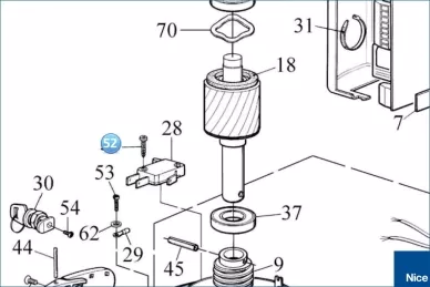 Screw mounting microswitches RO,TH (47/53) (V2.9X16.5101)
