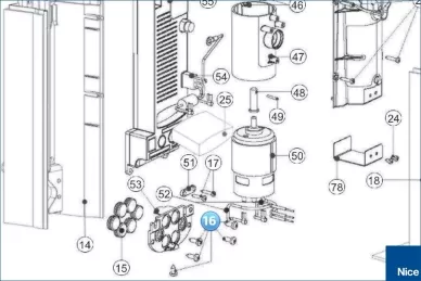 Screw nr 16 WALKY/WT (V5X12A.5101)