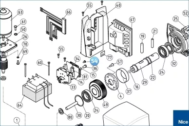 Screw ROBUS, MOBY(V2.9X9.5.5101)