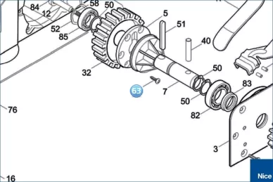 Screw SIGNO(100) (V6.3X22D.5101)