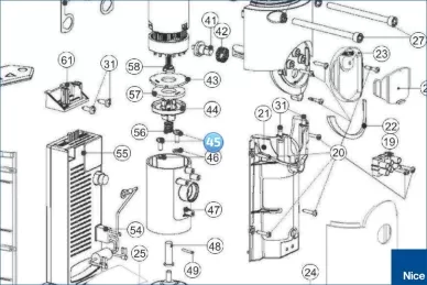 Screw WALKY (V4X10-B.5102)