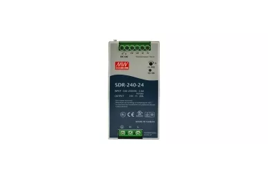 SDR-240-24 Mean Well 24V/10A/240W Alimentation sur rail DIN
