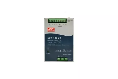 SDR-480-24 Mean Well 24V/20A/480W Alimentation sur rail DIN
