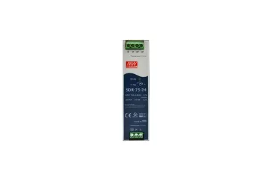 SDR-75-24 Mean Well 24V/3,2A/75W Alimentation sur rail DIN