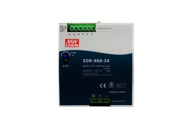 SDR-960-24 Mean Well 24V/40A/960W Alimentation sur rail DIN