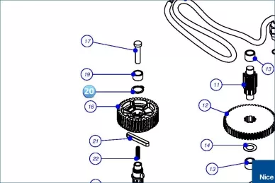 Seeger ring D=16 SUMO (PMCSE16.4630)
