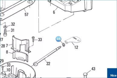 Seeger ring D=8 SPIDO, SPIDER6100 (PMCSE8.4630)