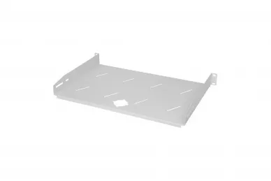 Shelf 19'' 1U 300mm with holes gray