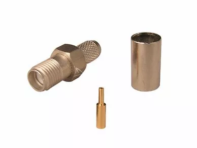 SMA female crimp (H-RF5, CNT240)