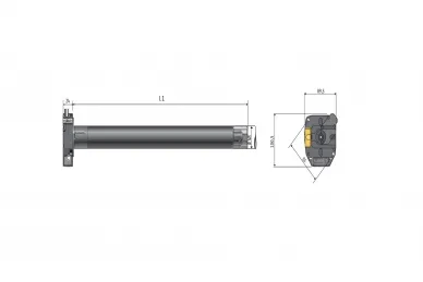 Somfy 1037004 LT 50 Jet 10/17 NHK VVF 2,5 m conduire