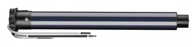 Somfy 1241890 Sunea 40 Solar io 6/18 Bausatz, gekapselte Batterie, Solarmodul mit Befestigungslöchern