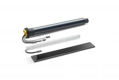 Somfy 1244721 RS100 Kit Solar io 20/12, batterie dans le boîtier, panneau solaire avec trous de fixation