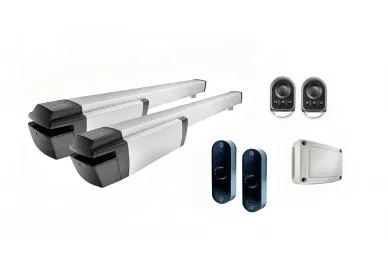 Somfy 1246485 Ixengo L 3S  io Comfort Pack Set for swing gates up to 4m long and weighing up to 400kg