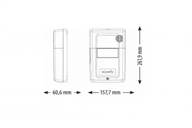 Somfy 1782627 Rollixo io Premium - Ensemble : contrôleur, 2 x télécommande Keygo io, sirène