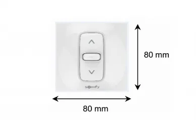 Somfy 1800514 Switch Inis 80 x 80 p/t ohne Backup