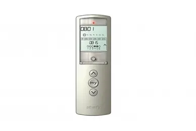 Somfy 1805216 6-Kanal-Fernbedienung Telis 6 Chronis RTS Silver