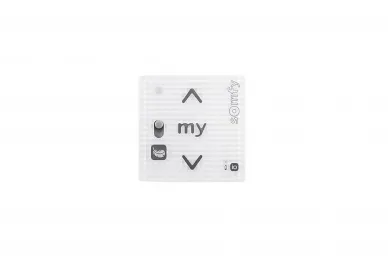 Somfy 1811013 Smoove 1 A/M io Pure Shine /ohne Rahmen