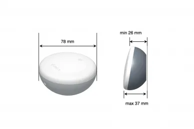 SOMFY 1818285 Sunis WireFree II io Czujnik słoneczny