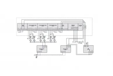 Somfy 1860193 Gebäudesteuerung für bis zu 16 Zonen KNX Master Control W8