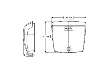 Somfy 1870305 Rollixo Optimo RTS ricevitore senza cavo