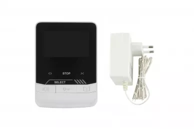 Somfy 1870536 V100+ Innenmonitor mit Netzteil, RTS