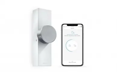 Somfy 1870660 Serrure Door Keeper - blanc sans insert
