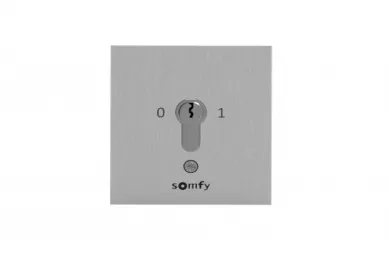 Somfy 1871149 Universal-Schlüsselschalter, bündig montiert