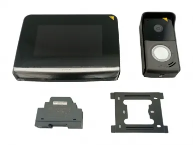 Somfy 1871273 Vidéophone V500 PRO io avec alimentation DIN