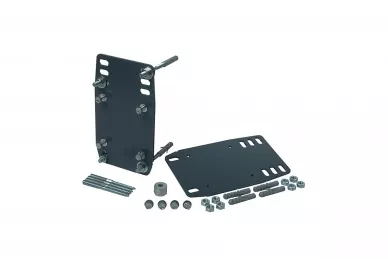 Somfy 2400485 Plaques de fixation pour poteaux irréguliers