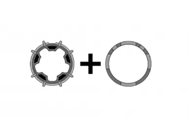 Somfy 9013439 Adaptation kit O 149 for tube 159 x 4.5