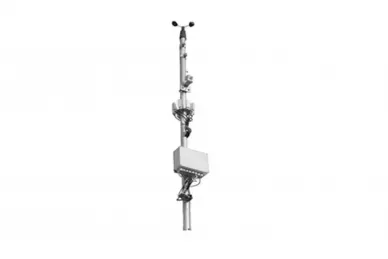 Somfy 9013726 Basis-Wetterstation, 3-m-Mast mit Sensoren