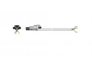 Somfy 9014006 Netzkabel 2,5 m ~230V EU zu Power 1,5 DC / Glystro