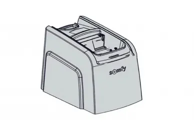 Somfy 9020906 Axovia Smart couvercle d'entraînement gris