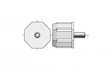 Somfy 9137018 Rohrkappe SW 40x0,6 mm