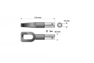 Somfy 9137047 Oreille pour LS/LT 60 Titan NHK LS 80 Hercules