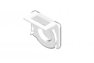 Somfy 9162233 Endkappe für untere Kettenführung, weiß
