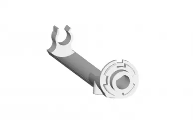 Somfy 9162337 CTS 25 support avec couvercle pour le store romain