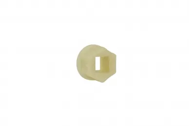 Somfy 9163253 Adattatore per barra passante quadrata, 5 mm - bianco /10, per AMS