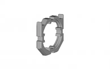 Somfy 9163261 Adaptateur de rail FABER 25X25 (HD-Europe)