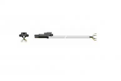 Somfy 9203804 Câble blanc VVF 5m, 4 fils