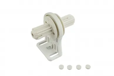 Somfy 9500687 Mittelgriff LS 40 mit Rohrkupplung weiß