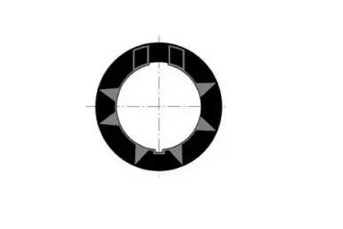 Somfy 9510333 Adapter LT 50 für Rohr D-70