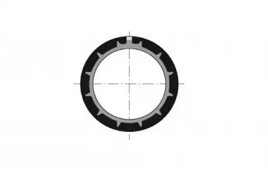 Somfy 9707033 Adapter für Rohr D60