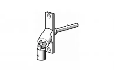 Somfy 9707134 Cardan 90° avec arbre hexagonal ; 315 mm de long