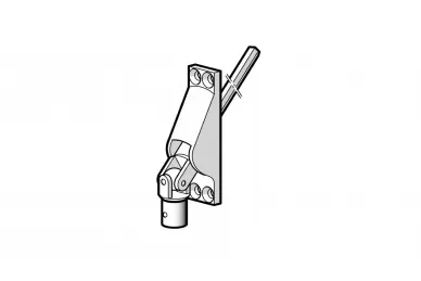 Somfy 9707135 Joint de cardan 45° avec arbre hexagonal ; 315 mm de long