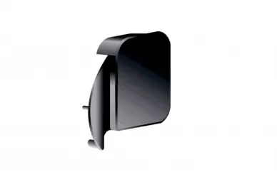 SOMFY 9709833 Front side chain guide cover, right, black