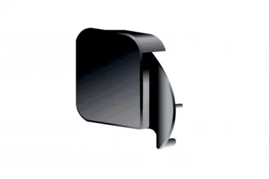SOMFY 9709835 Front side chain guide cover, left, black