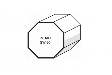 SOMFY 9751001 Wheel 60mm octagonal tube