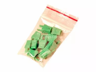 Spina UTP guaina interna verde 10 pz.